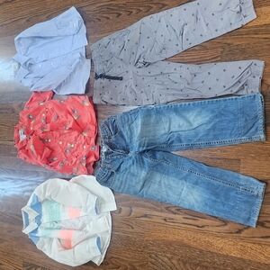 Lot Of Boys 5 Items Clothes Size 6-7